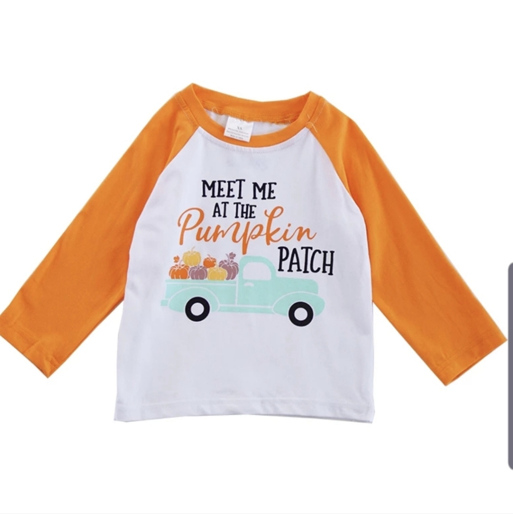 Meet Me At The Pumpkin Patch Raglan Shirt